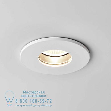 1381006 Obscura Round потолочный светильник для ванной Astro lighting Мэтт Уайт
