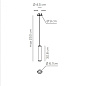 SPURBMIGI3BCLCC Axolight Urban Mini SP L LED LCC крупный подвесной светильник белый; серо-голубой — фото 3