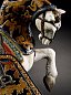 Фарфоровая скульптура восточного коня Oriental Horse Lladro, матовая 01001944 — фото 6