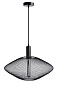 21423/45/30 Lucide Mesh подвесной светильник с металлическим сетчатым плафоном тёмного оттенка — фото 1