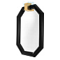 111909 Mirror Arno black finish brass finish Eichholtz