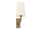 29681-20 REM OLD GOLD WALL LAMP BEIGE LAMPSHADE настенный светильник Faro barcelona