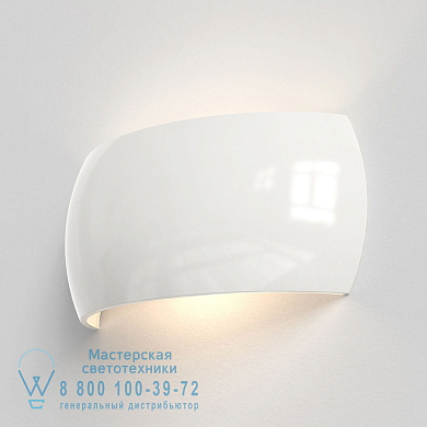 1299009 Milo 300 настенный светильник Astro lighting Глянцевая глазурь белая