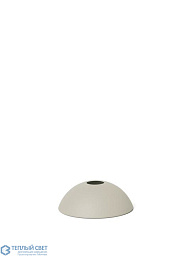 100300102 Ferm Living Hoop металлический абажур для подвесного светильника низкой купольной формы