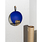 2655-0008 Lasso Design House Stockholm Круглое настенное зеркало в современном стиле с чёрной отделкой — фото 5