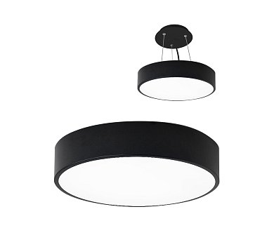 Потолочный светильник Kink Light Медина черный d60 05460,19
