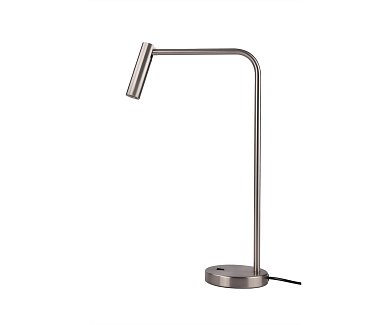 Настольная лампа Kink Light Алери сатинированный никель 08070-T,18