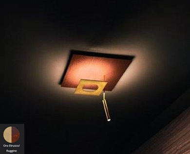Petra Icone Потолочный светильник квадратный Brown, Gold i-c-0370