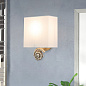 Настенный светильник Swirl Flambeau FB-SWIRL-1S-W костяно-белый — фото 1