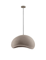 Stone Brown Polyurethane & Resin LED E27 1x12Watt 100-240Volt IP20 Bulb Excluded L:60 W:48 H:250 cm