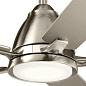 44" Arvada Fan Brushed Stainless Steel люстра-вентилятор 330090BSS Kichler — фото 2