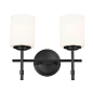 Ali 11.5" 2 Light Vanity Black настенный светильник 55141BK Kichler