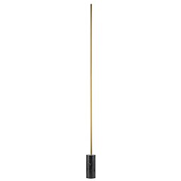 4890-1F Favourite Barbell торшер-стержень цвета латуни на основании из чёрного мрамора