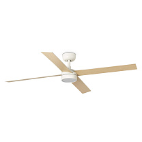 RUDDER 4 L White/ash fan 20W SWT Wall Control white