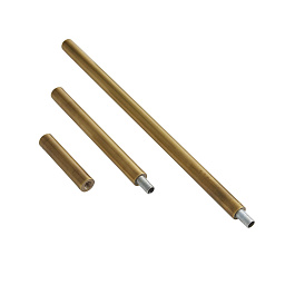 PIPE-173 Arteriors Antique набор из трёх трубок из антикварной латуни разной длины