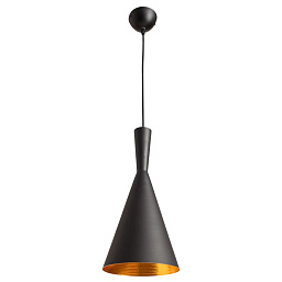 A3408SP-1BK Arte Lamp CAPPELLO подвесной светильник конической формы черный