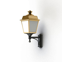 Place des Vosges 1 Tradition N° 3; Frosted glass E27 105W; Tinted lacquered brass