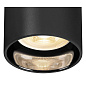 1006439 SLV ASTO TUBE DL cylindrical 1x10W black потолочный накладной светильник — фото 6