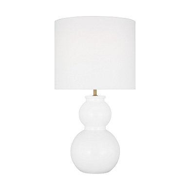 Настольная лампа Visual Comfort Buckley, белый DJT1051GW1
