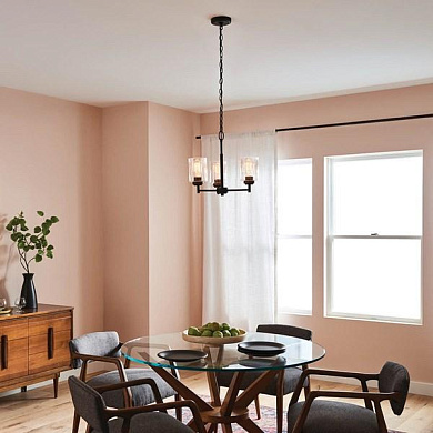 Winslow 3 Light Mini Chandelier Olde Bronze люстра 44029OZ Kichler