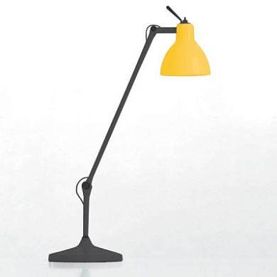 Rotaliana Luxy T1 настольный светильник с шарниром чёрный; жёлтый 1LXT100501ER0