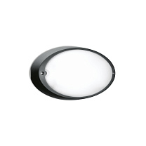 Уличный светильник Lombardo Airy ovale 300, 60 Вт, черный