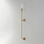 Бра Crystal Lux SIMPLY AP1.2 BRASS — фото 1