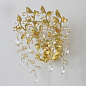 EDEN AP2 GOLD Crystal lux EDEN Бра E14 60W — фото 5