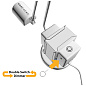 02L01STK27 Daphine Lumina светильник для чтения — фото 14
