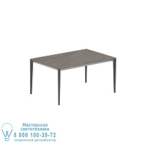 СТОЛ U-NITE 150X100CM БРОНЗОВЫЙ С КЕРАМИЧЕСКОЙ СТОЛЕШНИЦЕЙ TERRA MARRONE Royal Botania