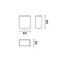 E882 Laser Blade InOut iGuzzini Ceiling-mounted Laser Blade InOut, Warm White LED, Flood optic — фото 1