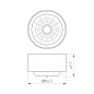 Рефлектор с кольцом Arlight LGD-REFLECTOR-RING-R85 — фото 1