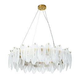 A4052SP-12SG Arte Lamp EVIE подвесная люстра с двенадцатью плафонами белого цвета