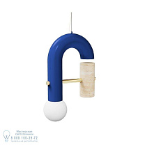 cobalt / brass