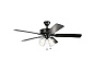 52" Basics Pro Premier Fan Satin Black люстра-вентилятор 330016SBK Kichler — фото 2