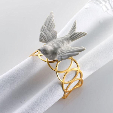 Dove napkin ring кольцо для салфеток, Villari