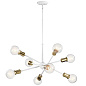 Armstrong 26" 8 light Chandelier White люстра 43118WH Kichler