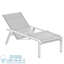 Alura lounger coated aluminium Royal Botania Alura уличный шезлонг