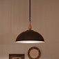 Fira 1 Light Pendant Anvil Iron and Beech подвесной светильник 52476AVI Kichler — фото 2