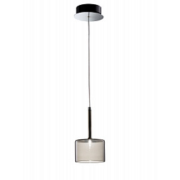 SPSPILLGGRCRG4L Axolight Spillray SP L современная люстра со стеклянным плафоном хром; серый