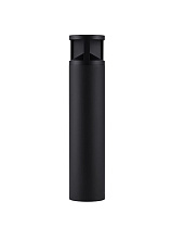 Sandy Black Aluminium & Glass LED 24Watt 220-240Volt 712Lm IP65 3000K D:16 H:73 cm