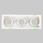 CLT 069C3 WH Crystal lux Elara Светильник встроенный GU10 50W — фото 4