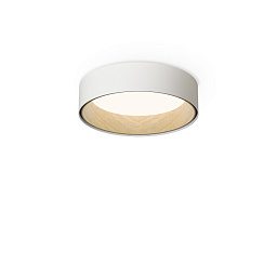487093/1A Vibia Duo потолочный светильник белый с золотистым акцентом