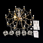 Люстра Orion Theresa LU 2243/10+5 gold — фото 7