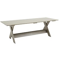 Crate Dining Table 230×89,5 см, массив сосны, лак на водной основе, London fog