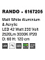 6167205 RANDO Novaluce светильник LED 42Watt 3000K 2520Lm IP20 — фото 3