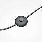 MOD348FL-L24BBS3K Maytoni Dress code Торшер 24W 1440лм Черный и Латунь — фото 4