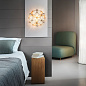 Slamp La Vie Mini AP PL небольшой круглый дизайнерский настенный и потолочный светильник белый LAVCS00WHT00000000EU — фото 3