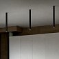 Потолочный светильник Look LED PL1 ROUND D30 H400 ON-OFF 3000K Ideal Lux 353326, латунь — фото 1