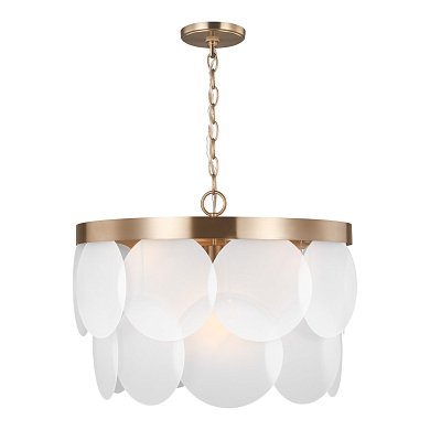 Люстра Visual Comfort Mellita 6, латунь 5102506-848